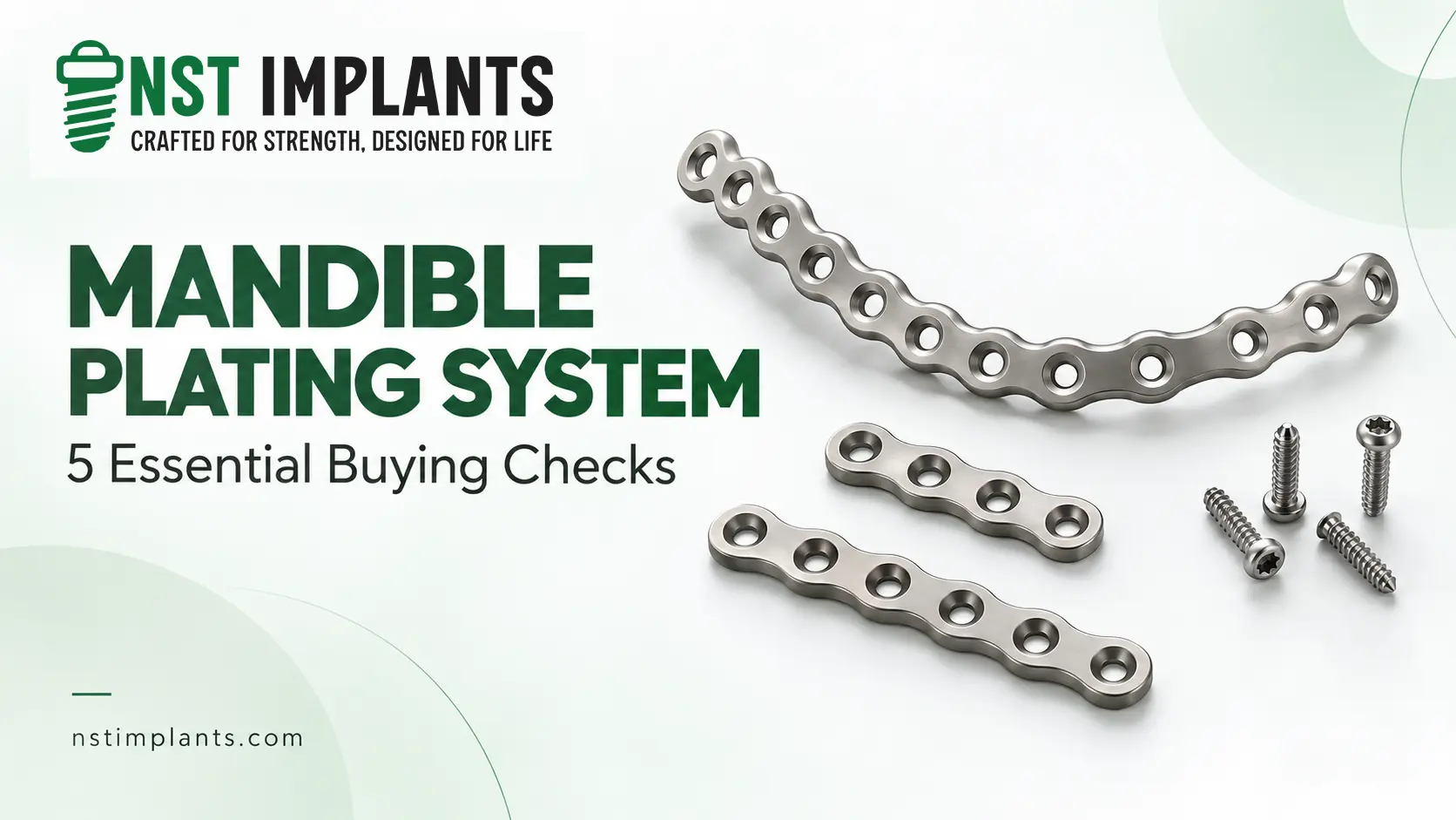 Mandible plating system_ essential buying checks